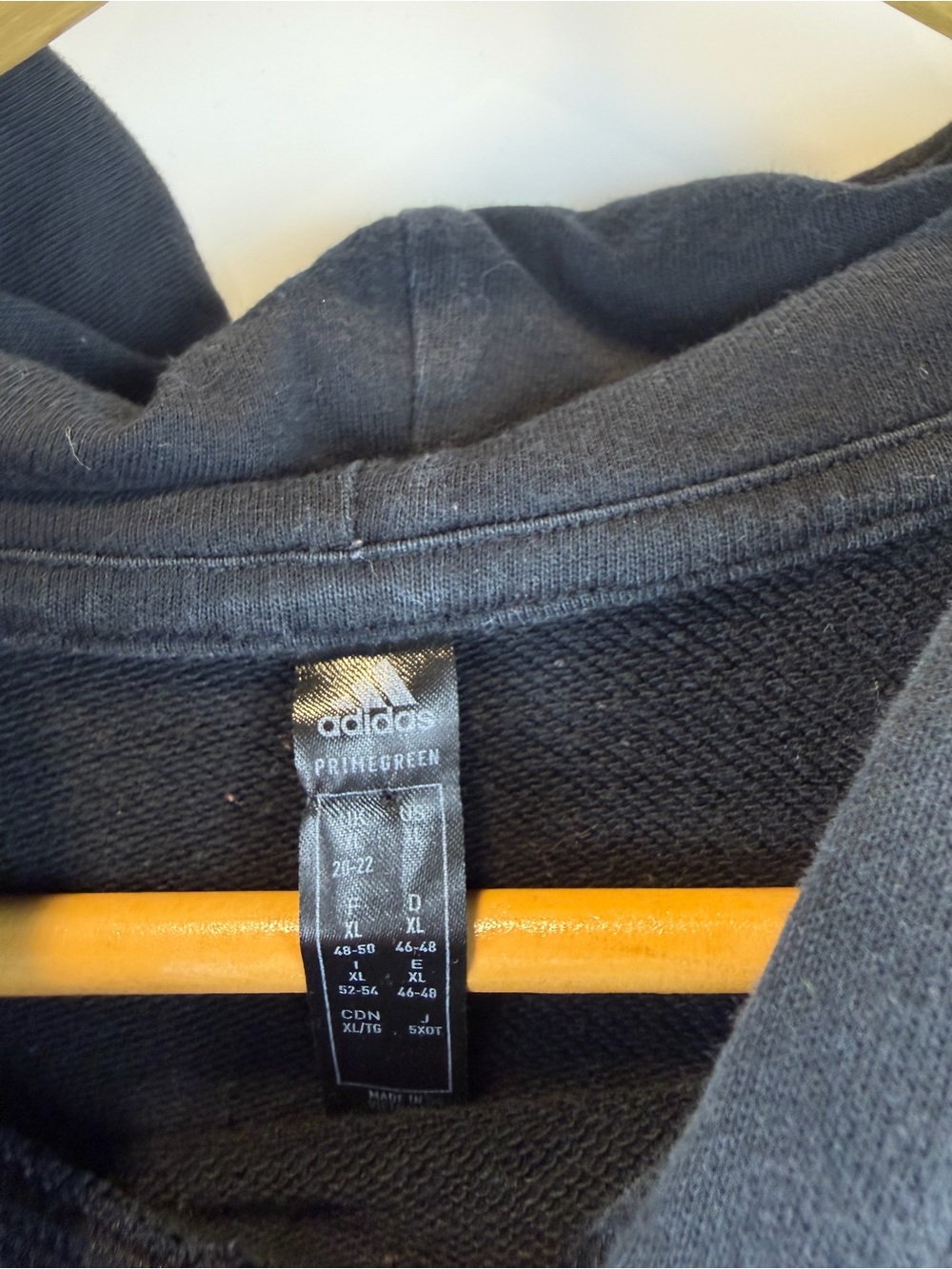 adidas Women’s Black Floral Hoodie XL - Picture 4 of 6